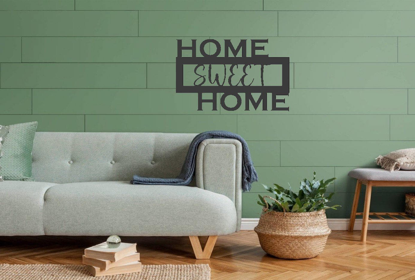 Home Sweet Home Metal Sign