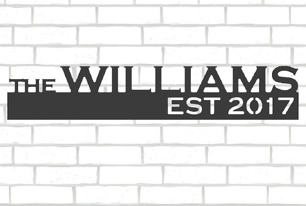 Straight Line Last Name with EST. Date