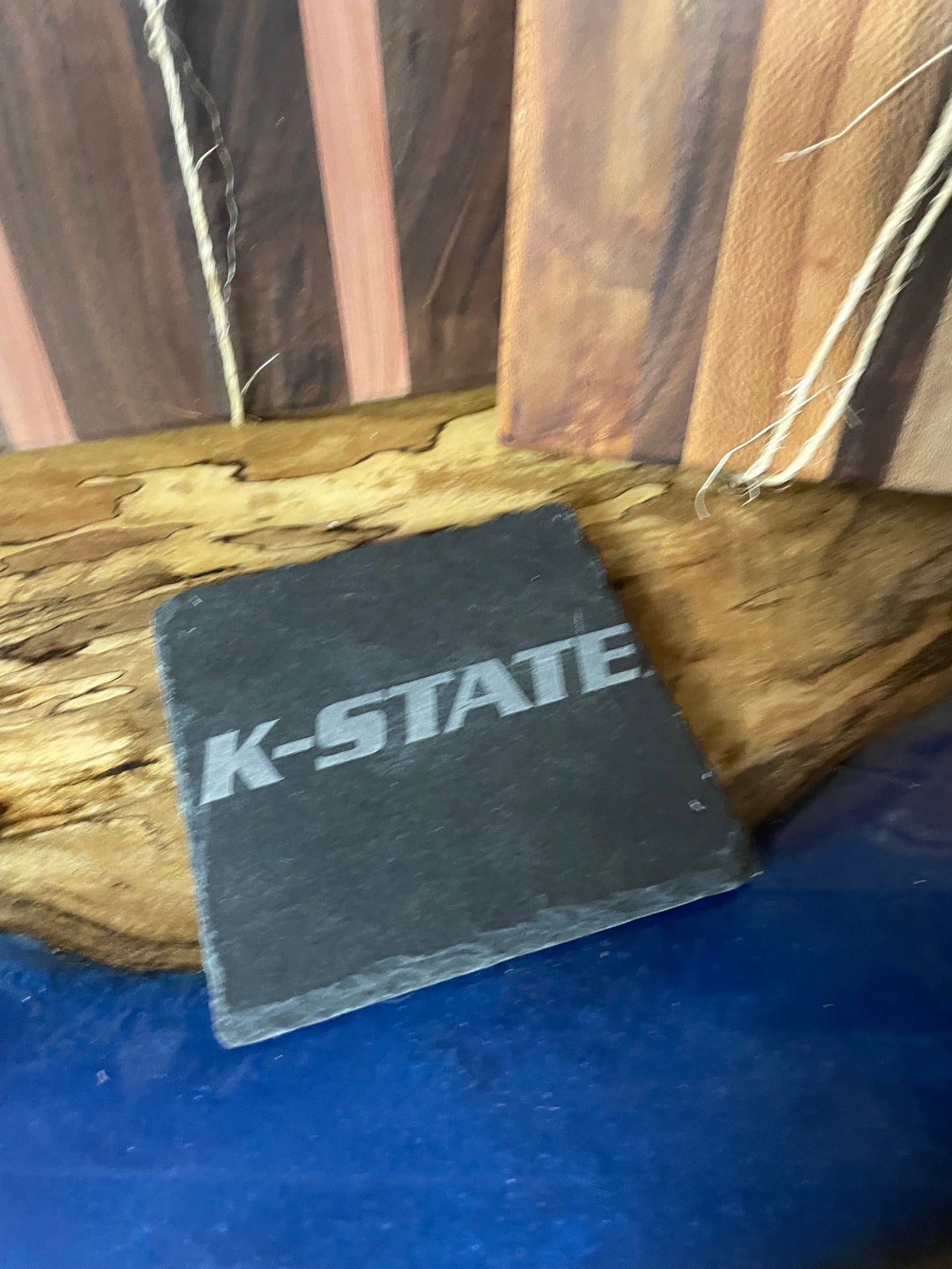 K-State Four pack of slate coasters