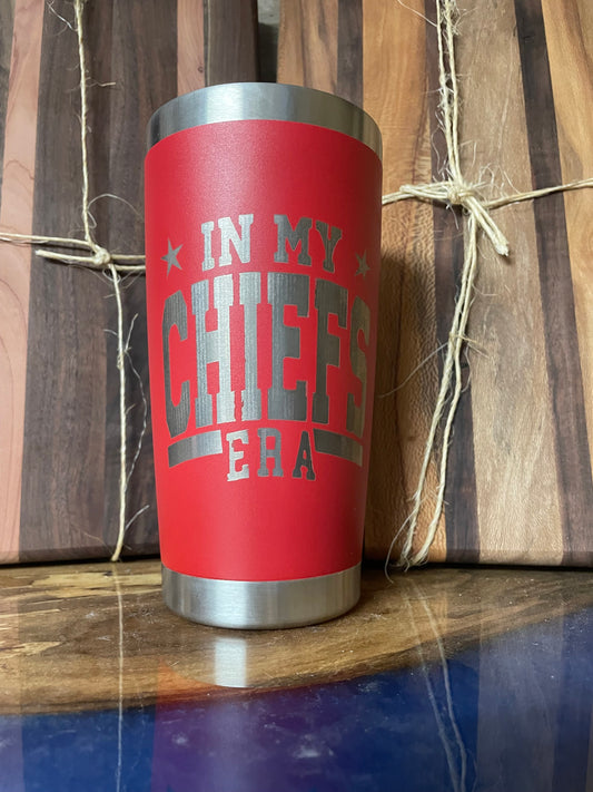 My Chiefs Era 20 oz tumbler