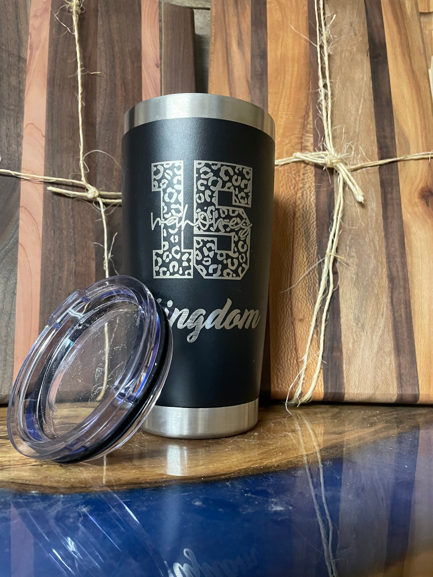 Mahomes Kingdom Chiefs 20 oz tumbler