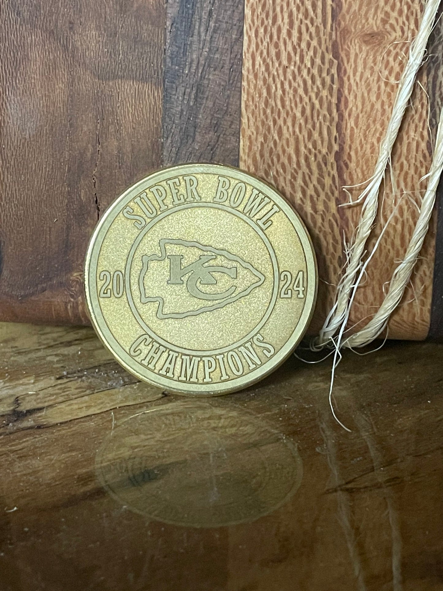 Chiefs Super Bowl Champions Commemorative Brass coin