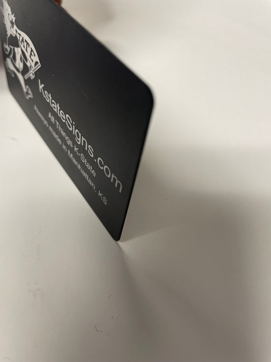 Custom Thick Metal Business Card Pack of 10