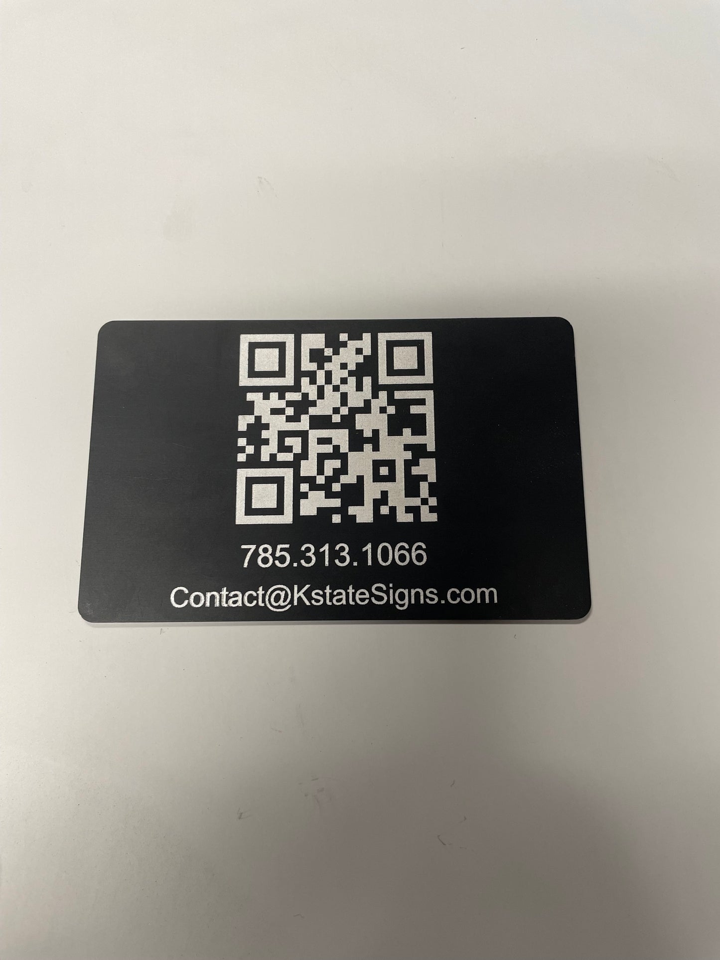 Custom Thick Metal Business Card Pack of 10