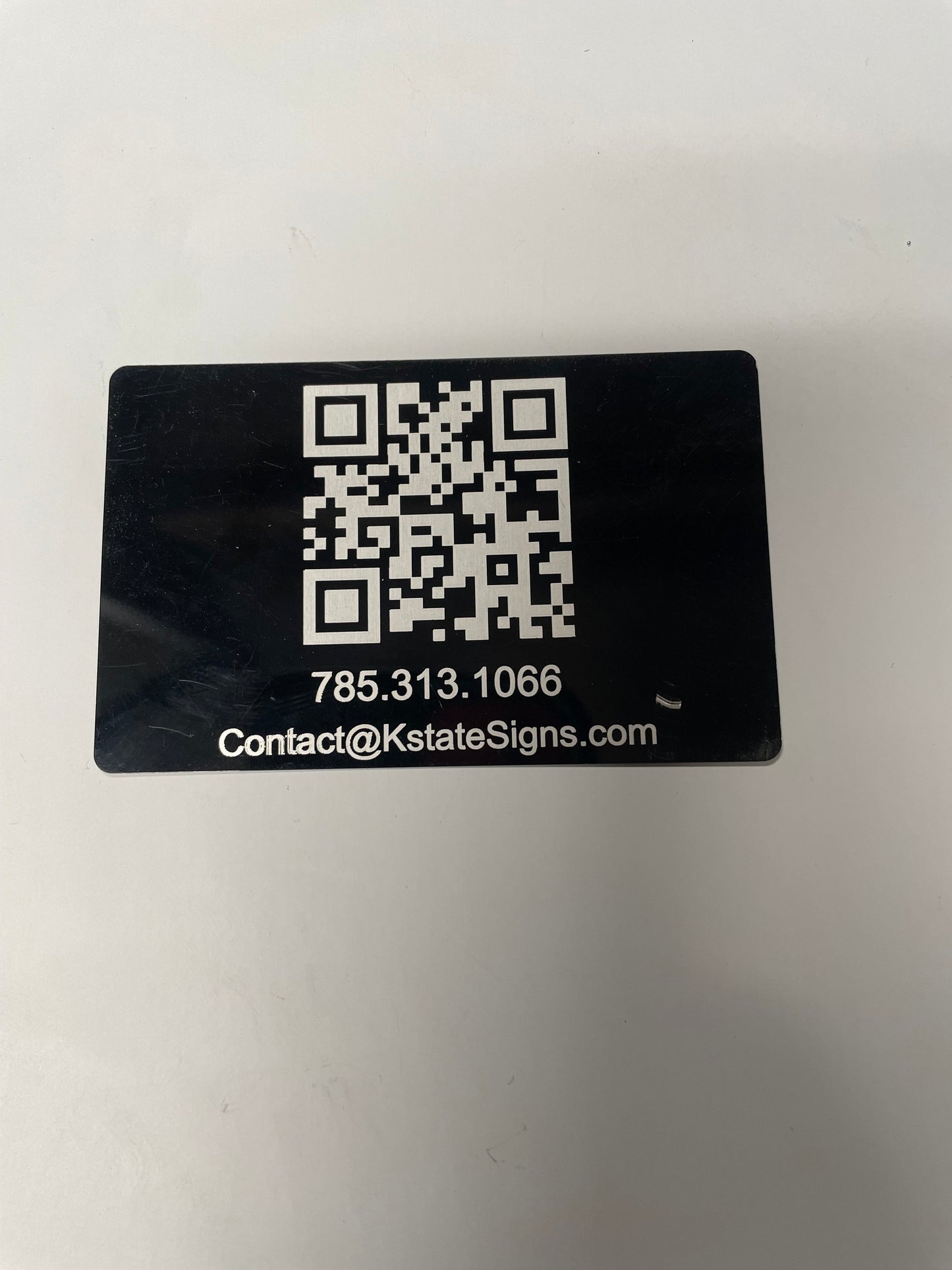 Custom Thin Metal Business Card Pack of 10