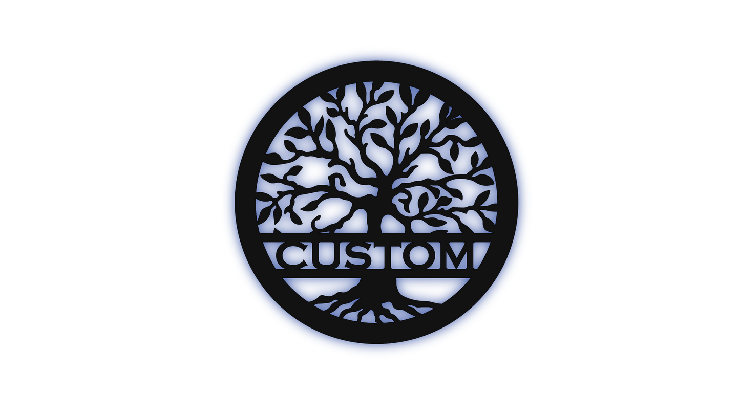 Tree of Life Design 1 LED Metal Sign