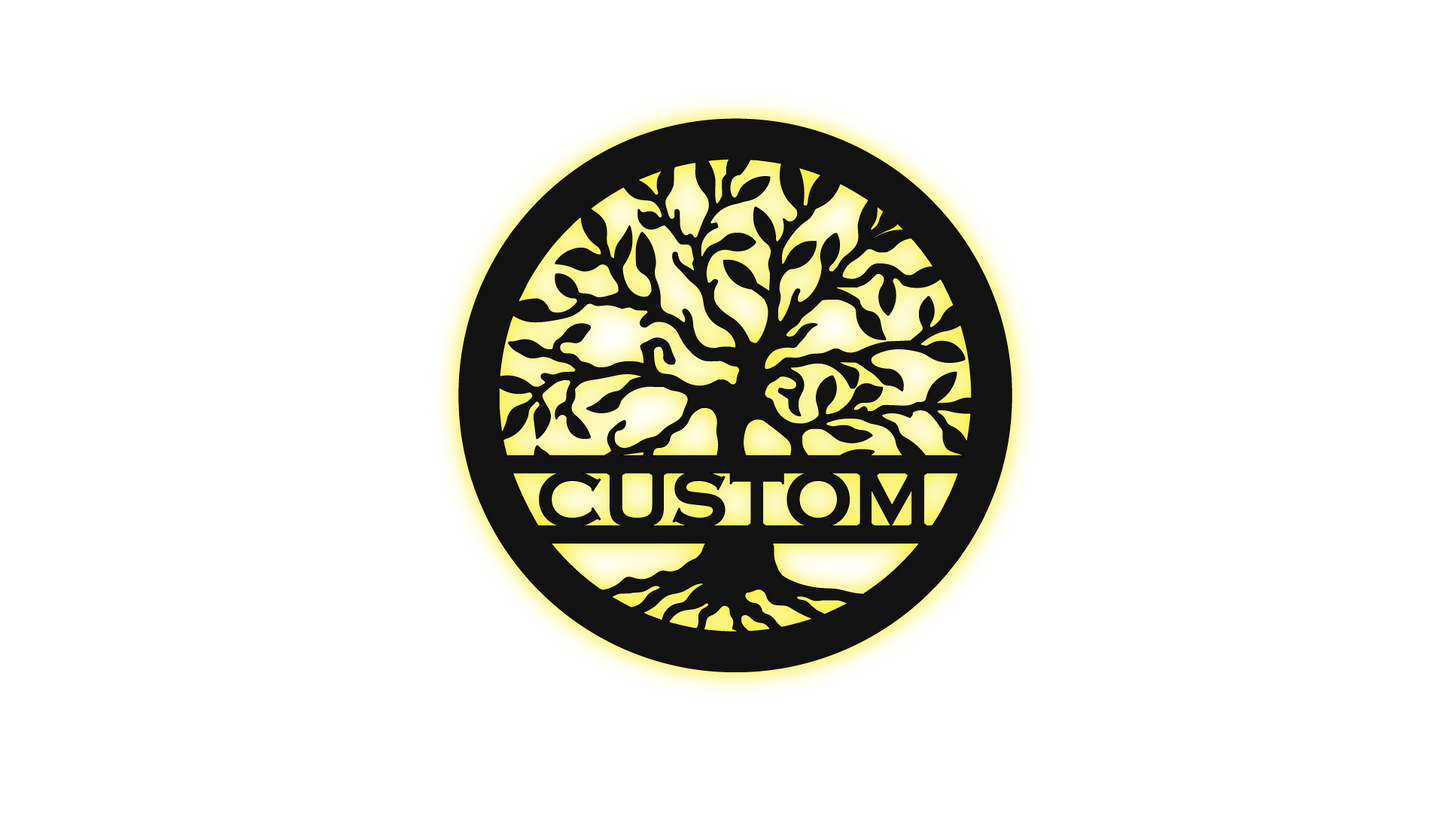 Tree of Life Design 1 LED Metal Sign