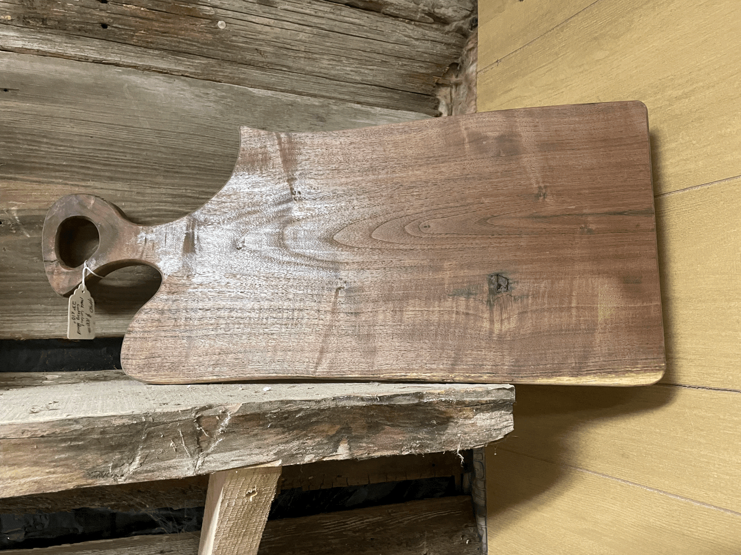 walnut charcuterie board