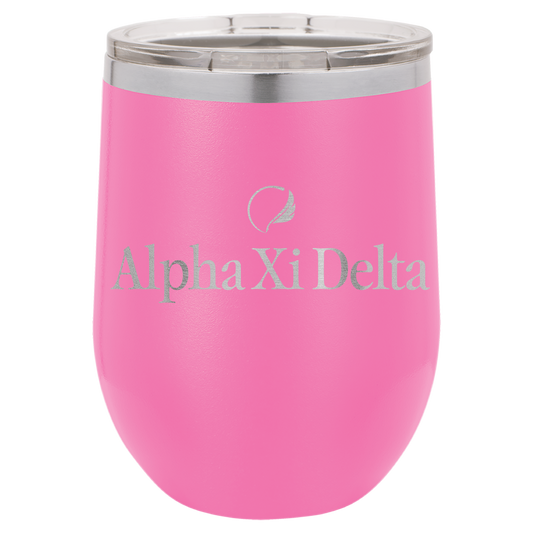 Alpha Xi Delta 12oz Tumbler