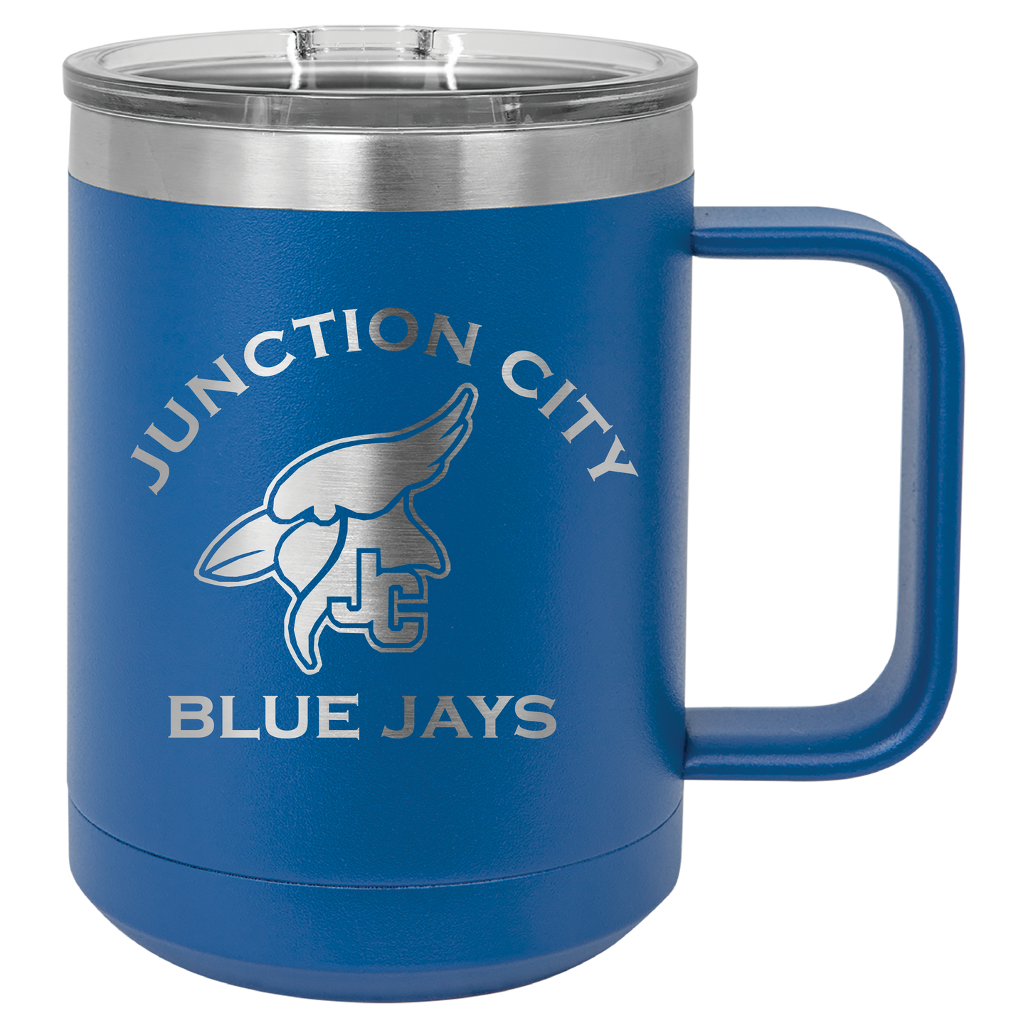 Junction City Blue Jays Tumbler - Click for all color/size options