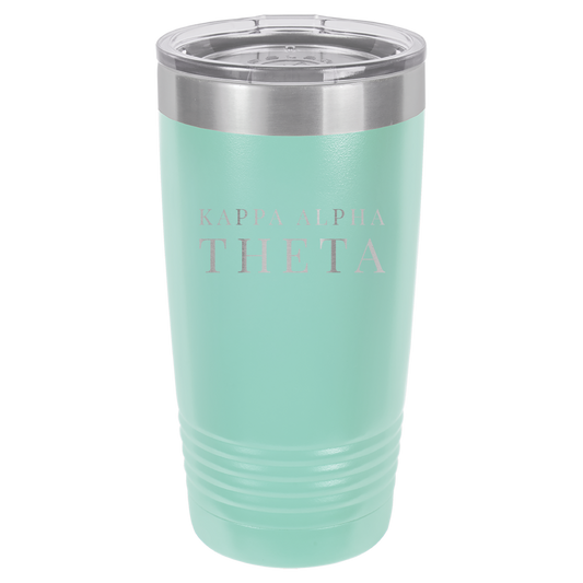 Kappa Alpha Theta 20oz Tumbler