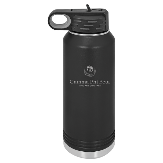 Gamma Phi Beta 32oz Water Bottle