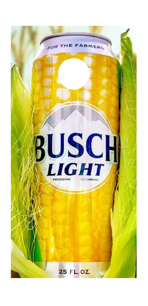 Busch Corn Husk Corn Hole Set