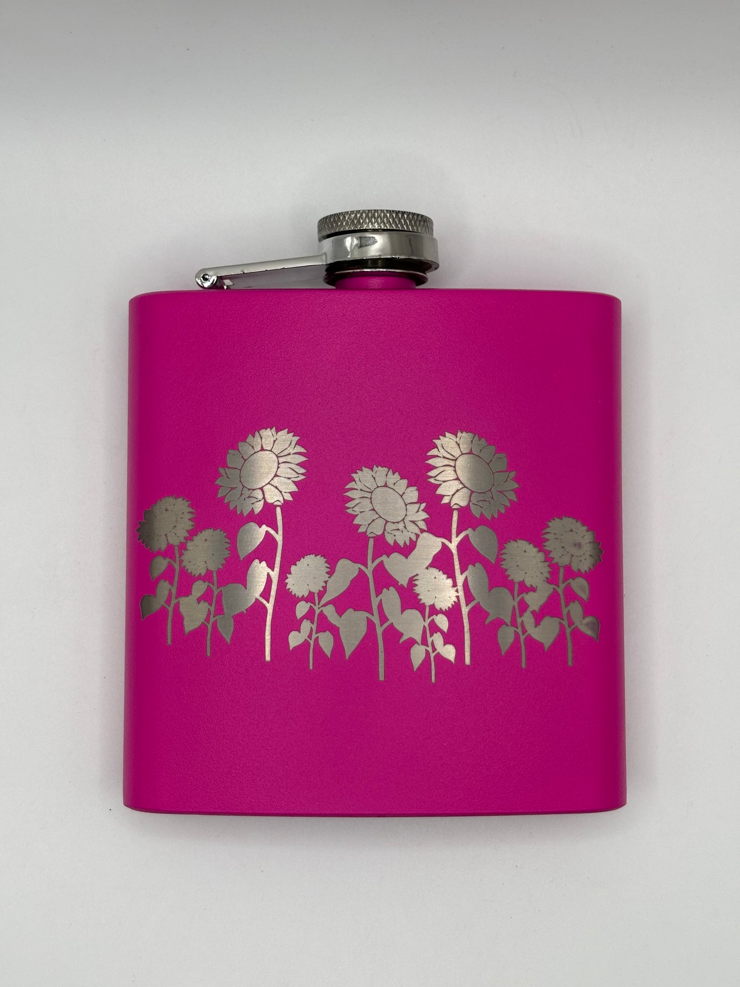 Sunflower Field Hip Flask