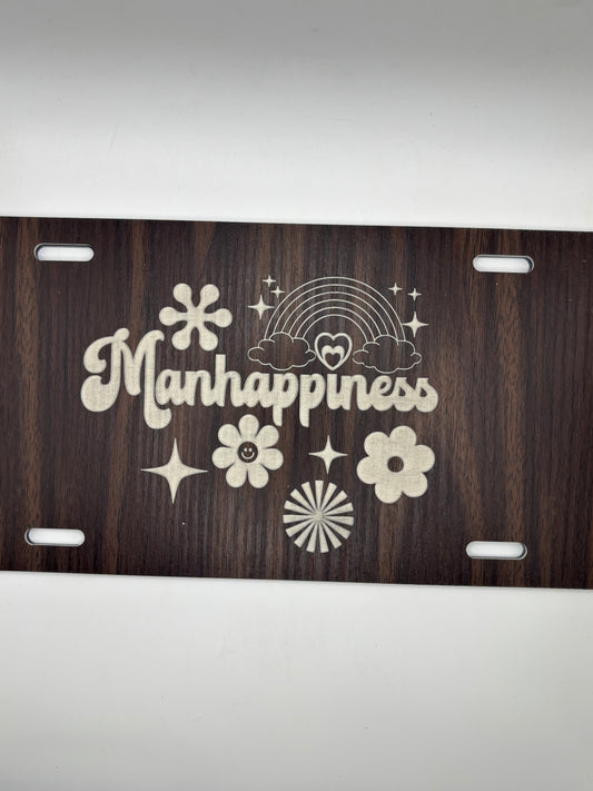 Manhattan Themed License Plate