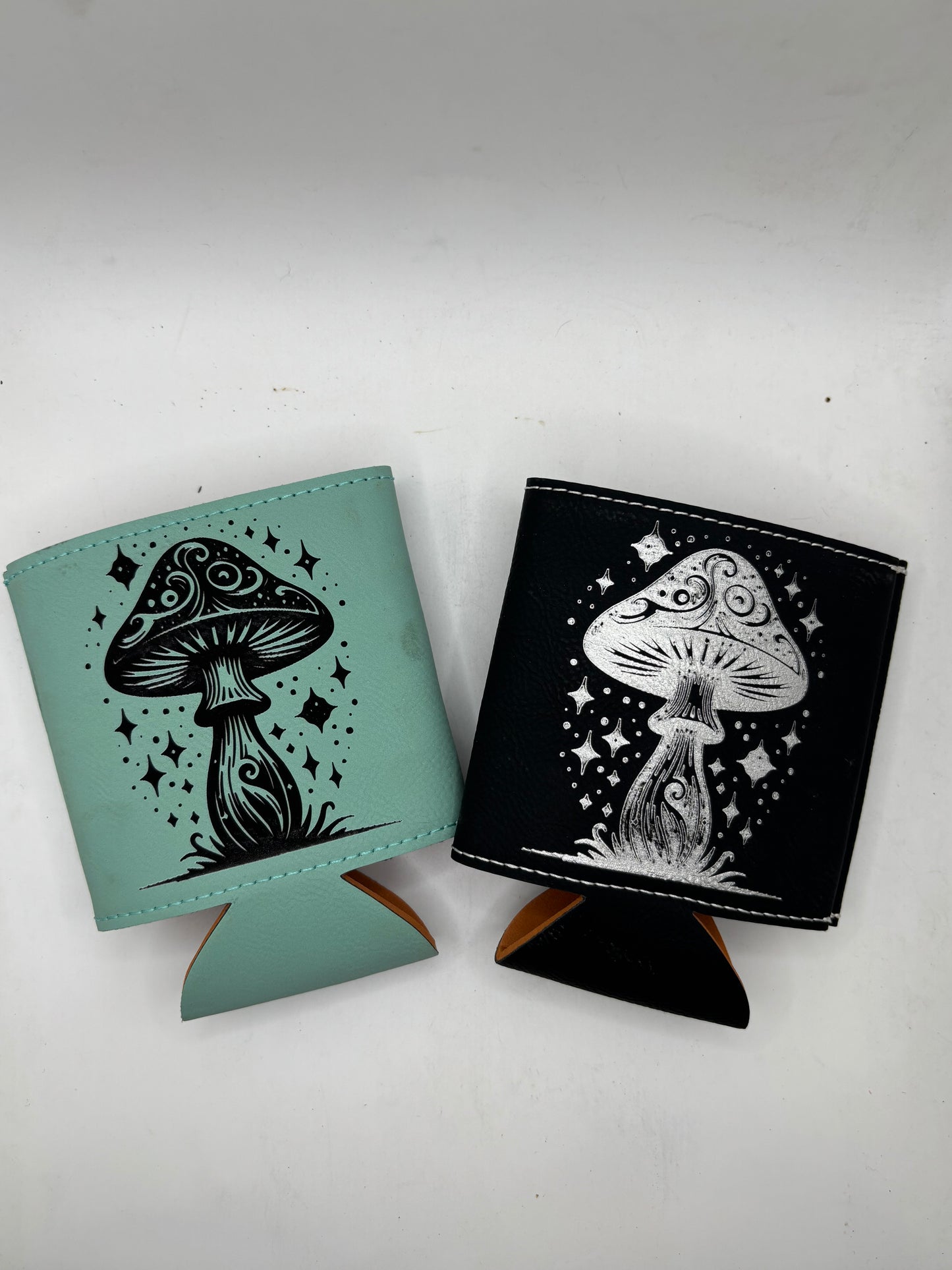 Frog/ Mushroom Coozie's