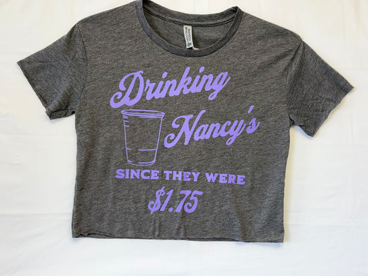 Drinking Nancys Crop Top