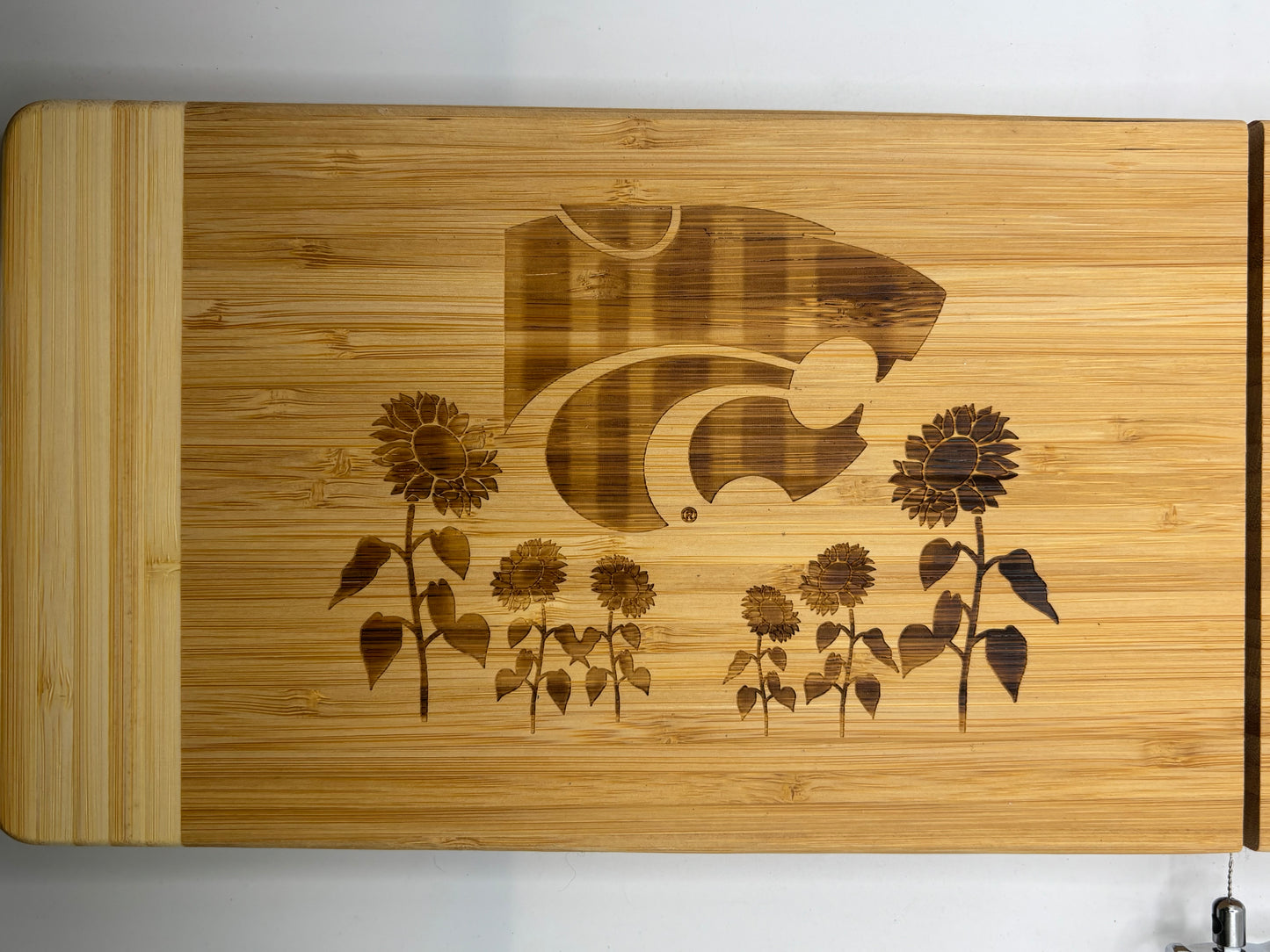 K-State Bamboo Cheese Boards