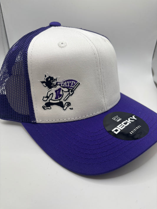 K-State Willie Embroidered 6 Panel Hat - Official Affinity Licensed Product - K-State
