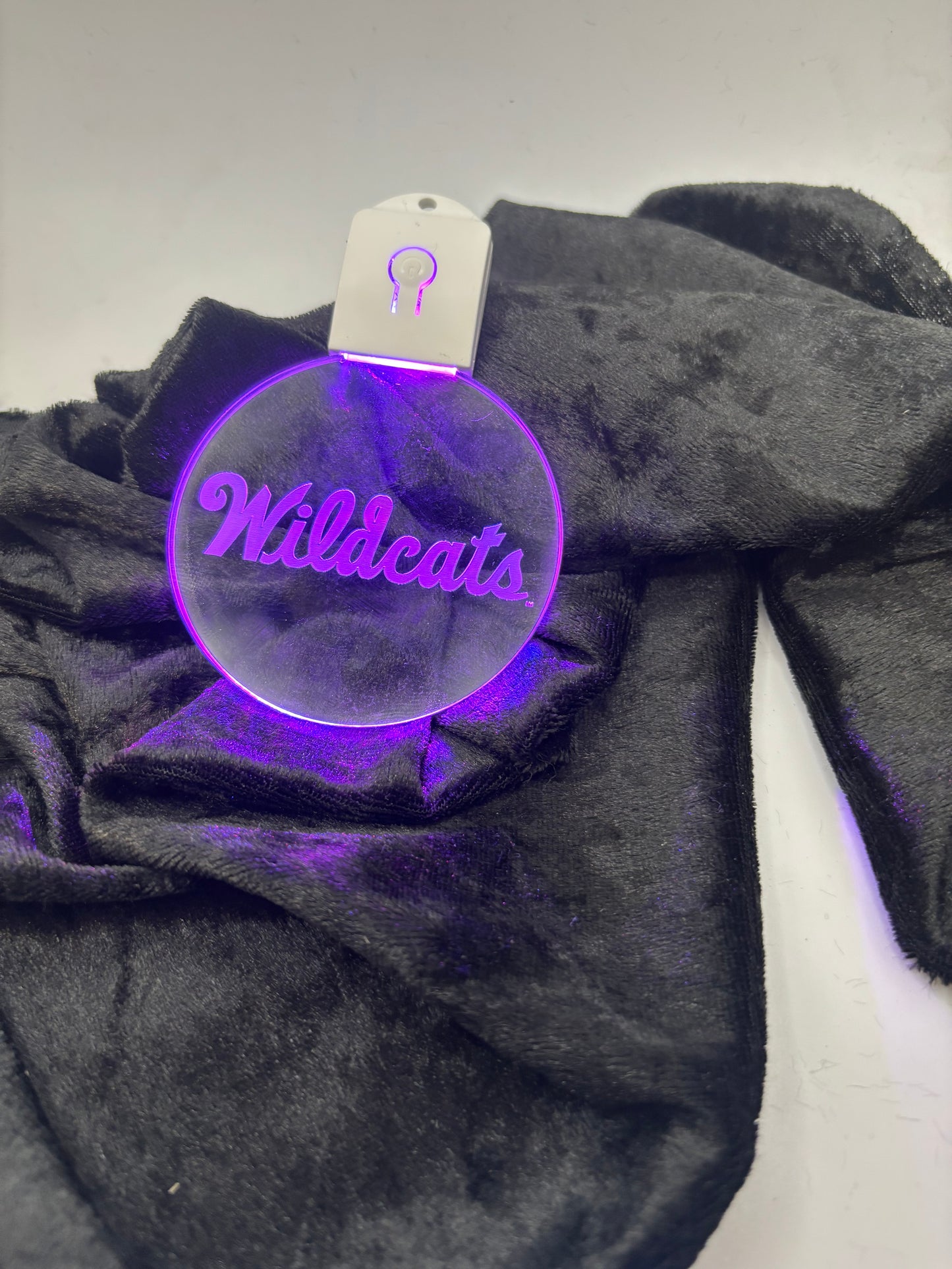 K- State Acrylic LED Light up Ornament - Officially Licensed