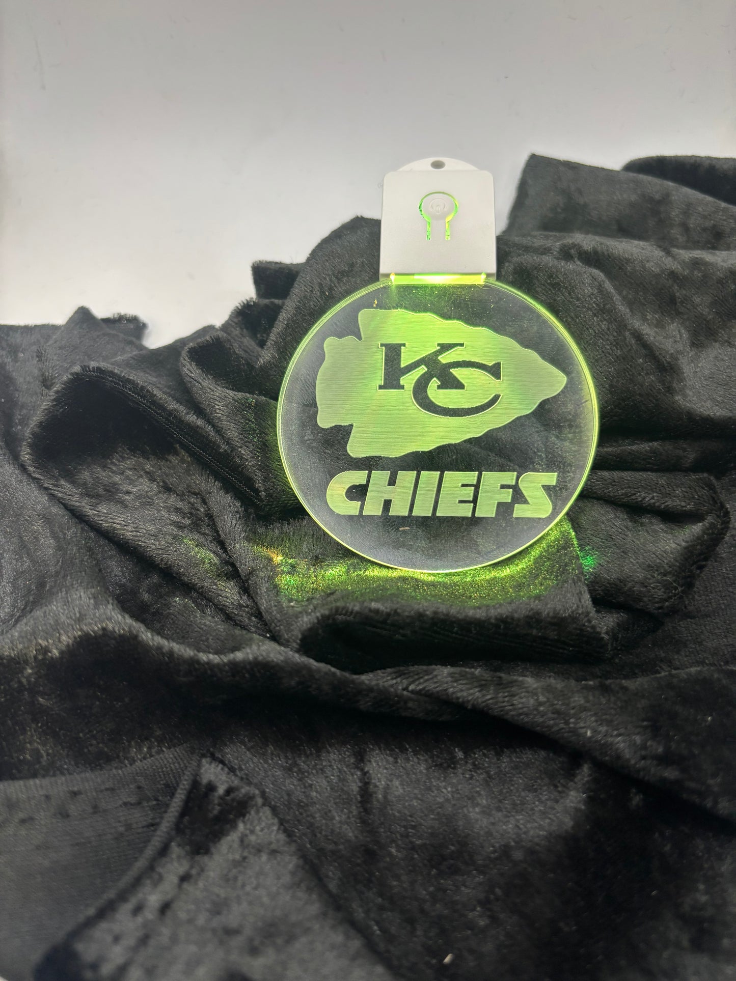 Chiefs Acrylic LED Ornament