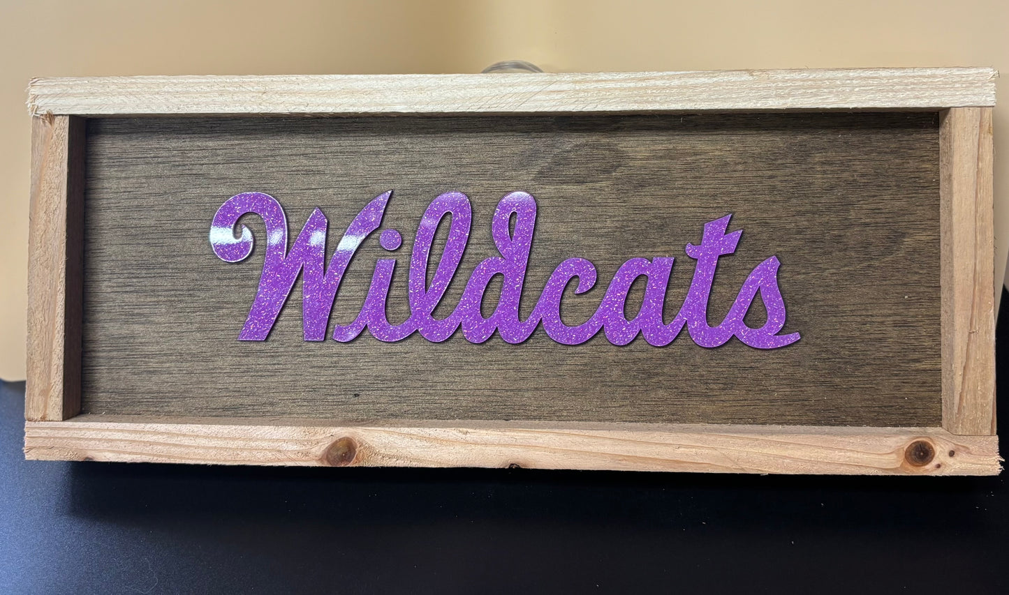 K-State Wildcats Shadow Box – 16.5" x 6.75" x 1.75"