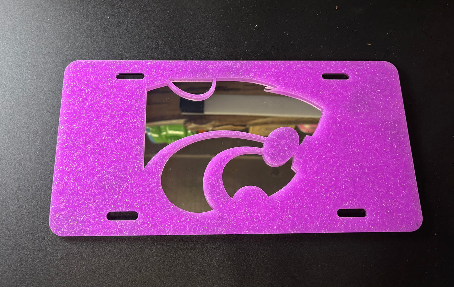 K-State Power Cat License Plate - Official Affinity Licensed Product - K-State