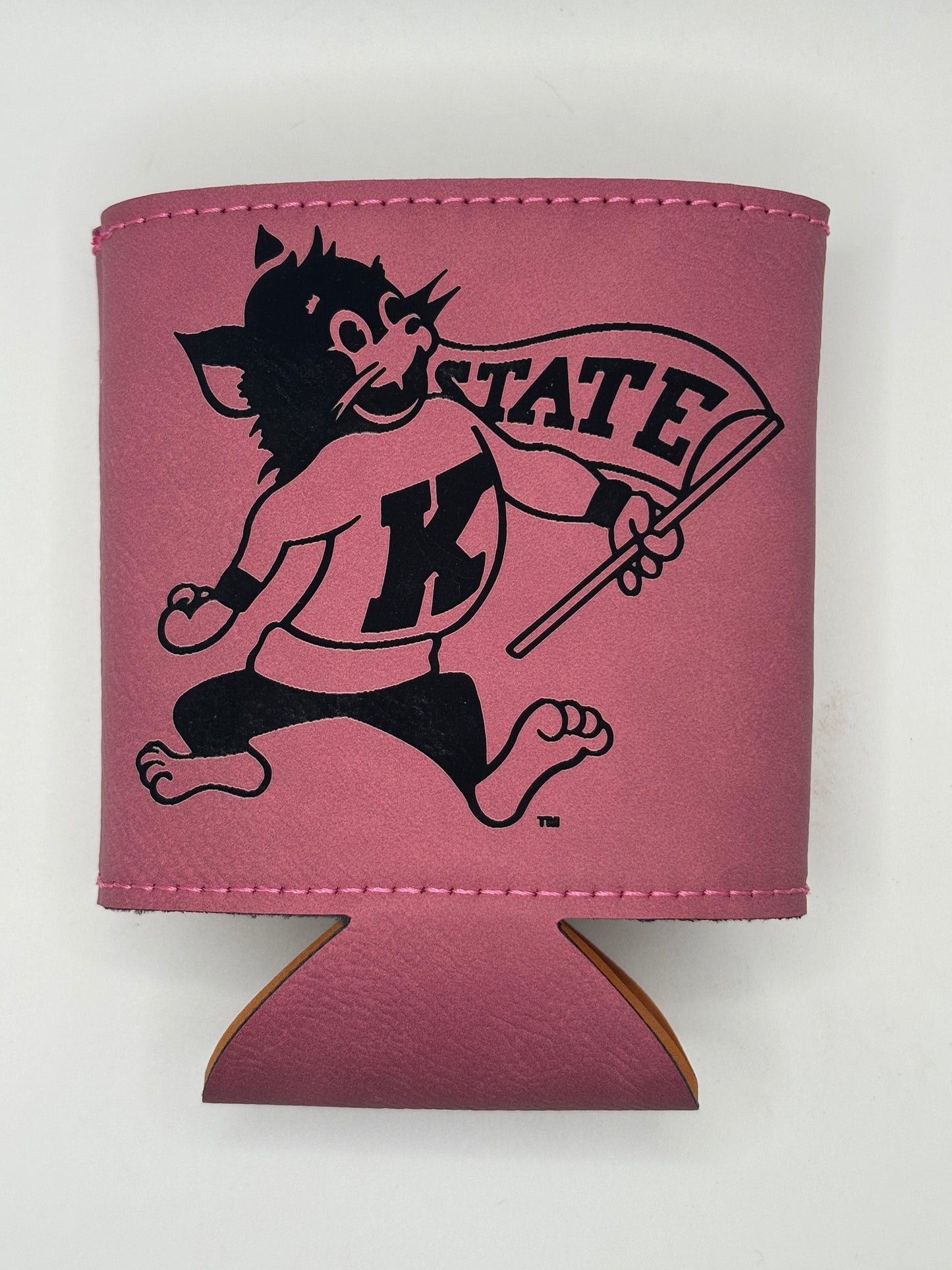 Willie the Wildcat Laser Engraved Coozy - Official Affinity Licensed Product - K-State