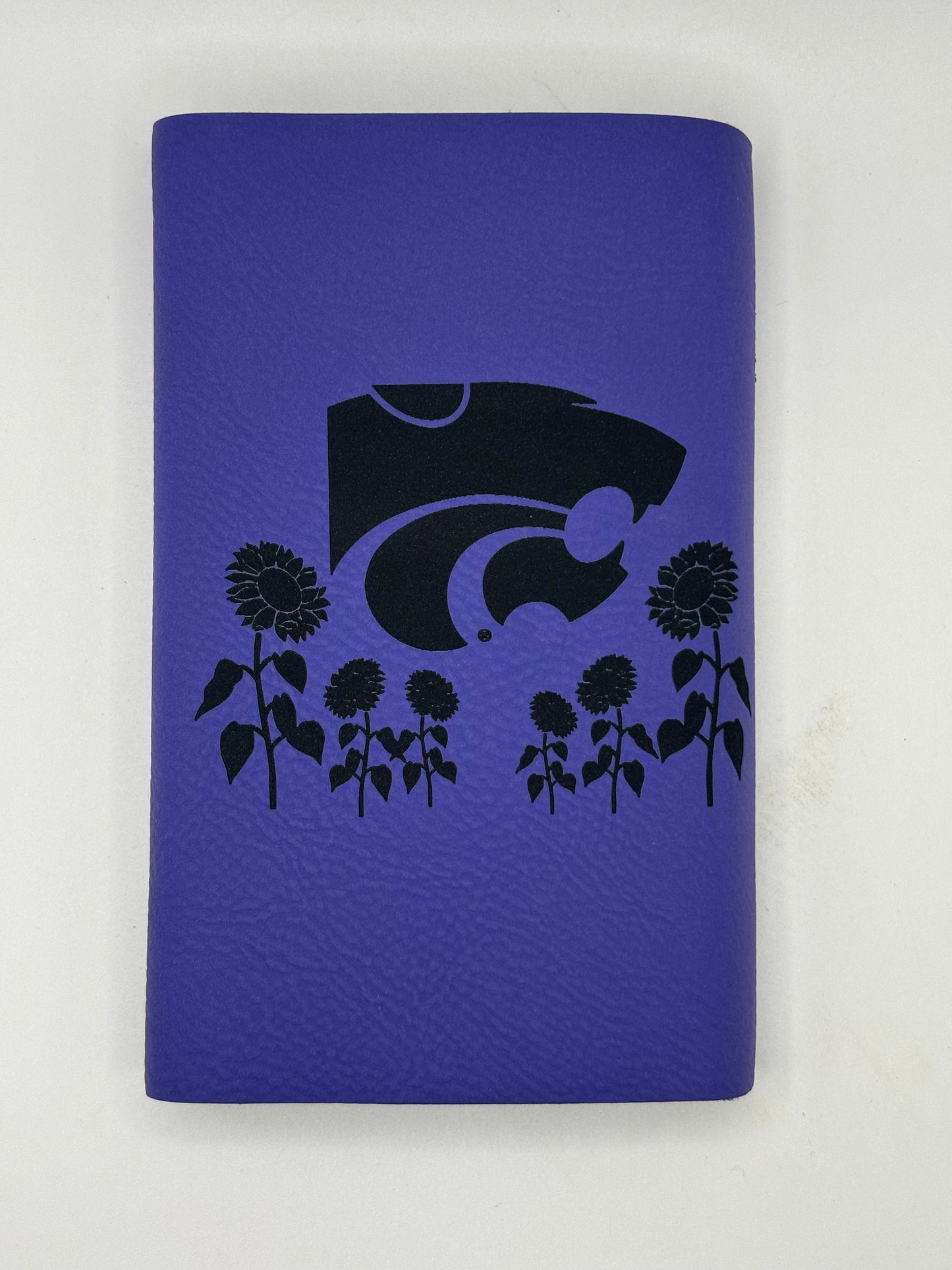 Power Cat Sunflower Field Laser Engraved Coozy - Official Affinity Licensed Product - K-State