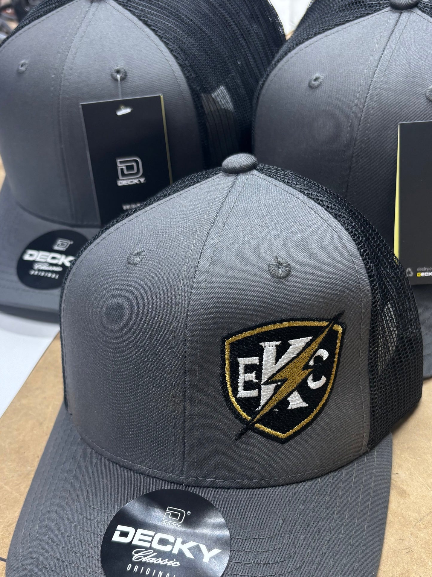 Custom Decky 6021 Hat Embroidered