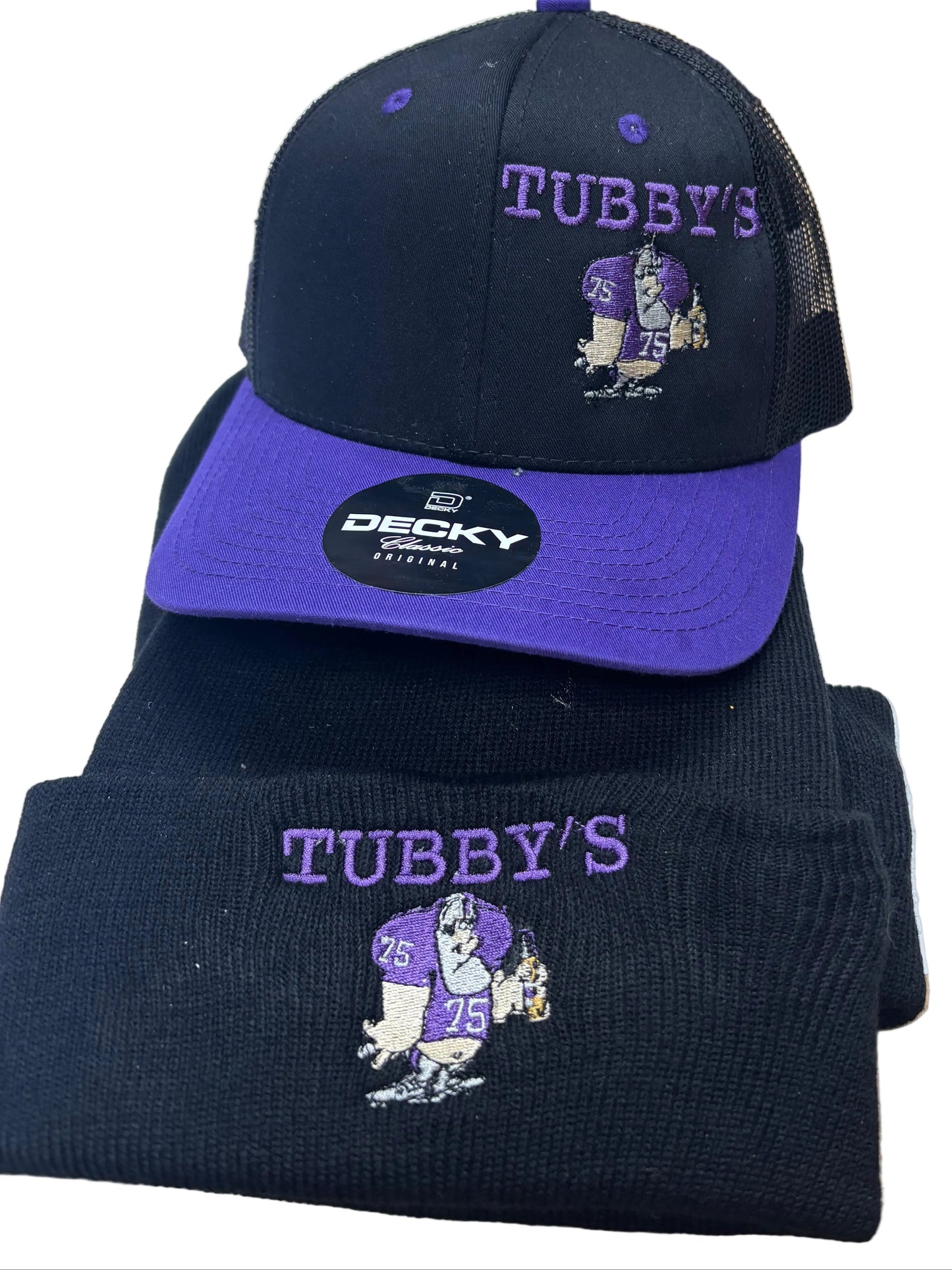 Custom Decky 6021 Hat Embroidered