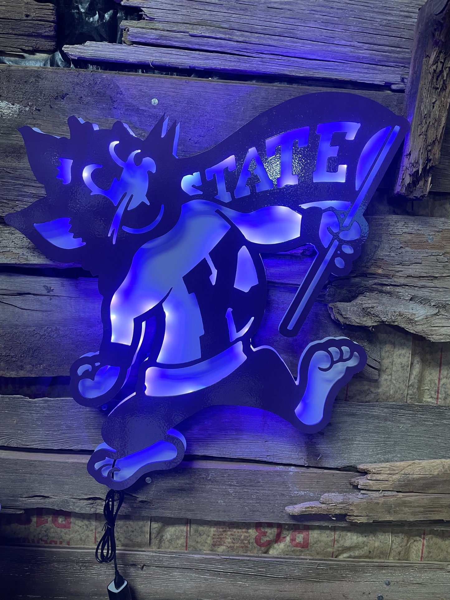 Willie the Wildcat LED Sign