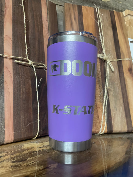 20 oz K-State Doom Tumbler