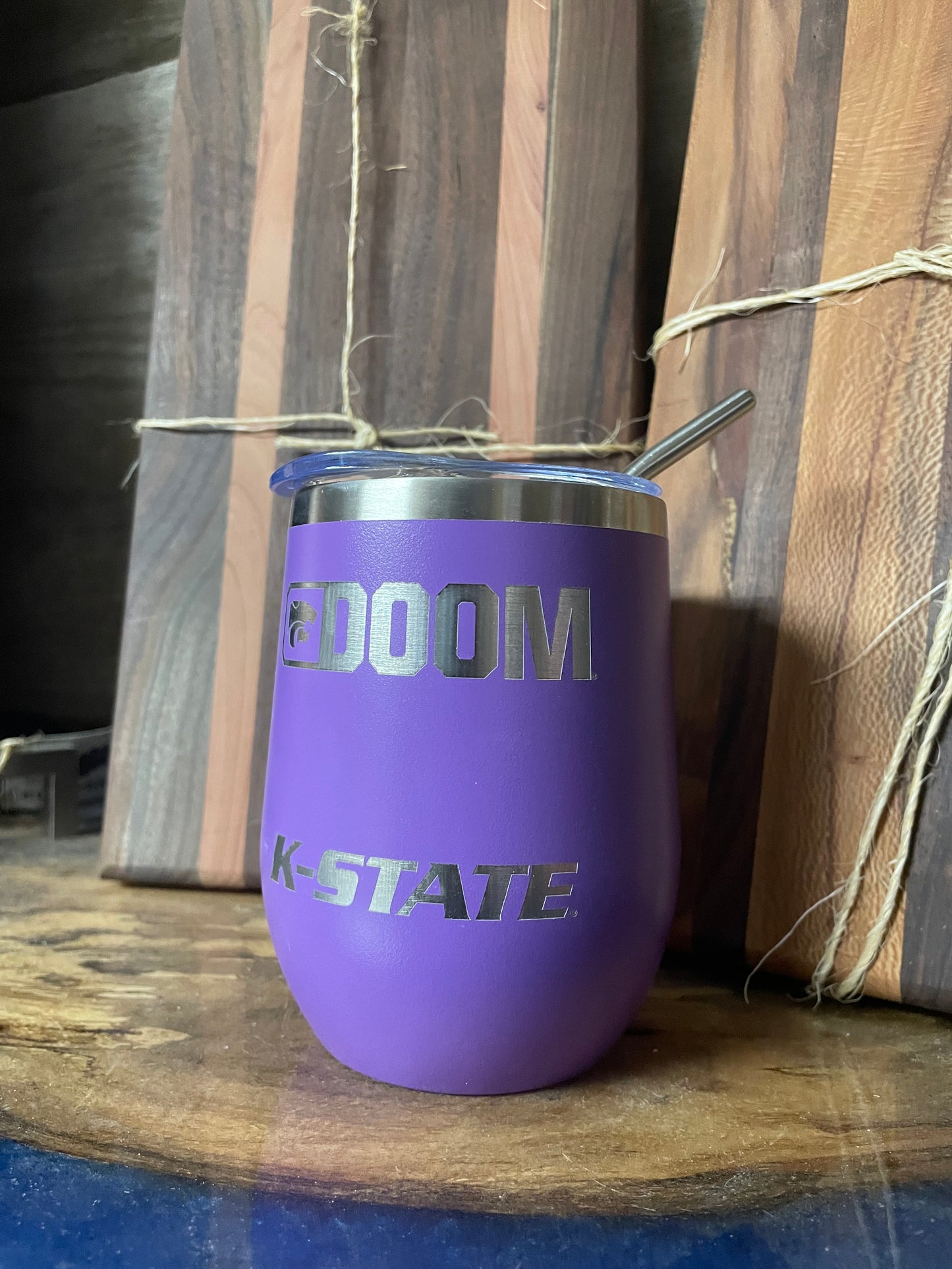 12 oz K-State Doom Tumbler