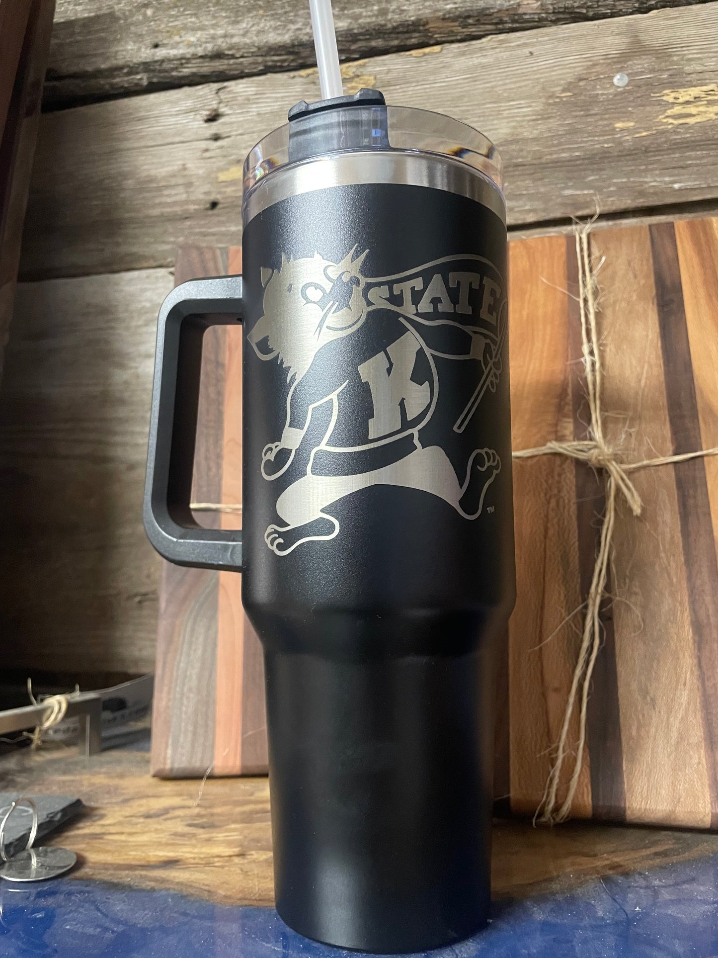 40 oz Willie the Wildcat Tumbler