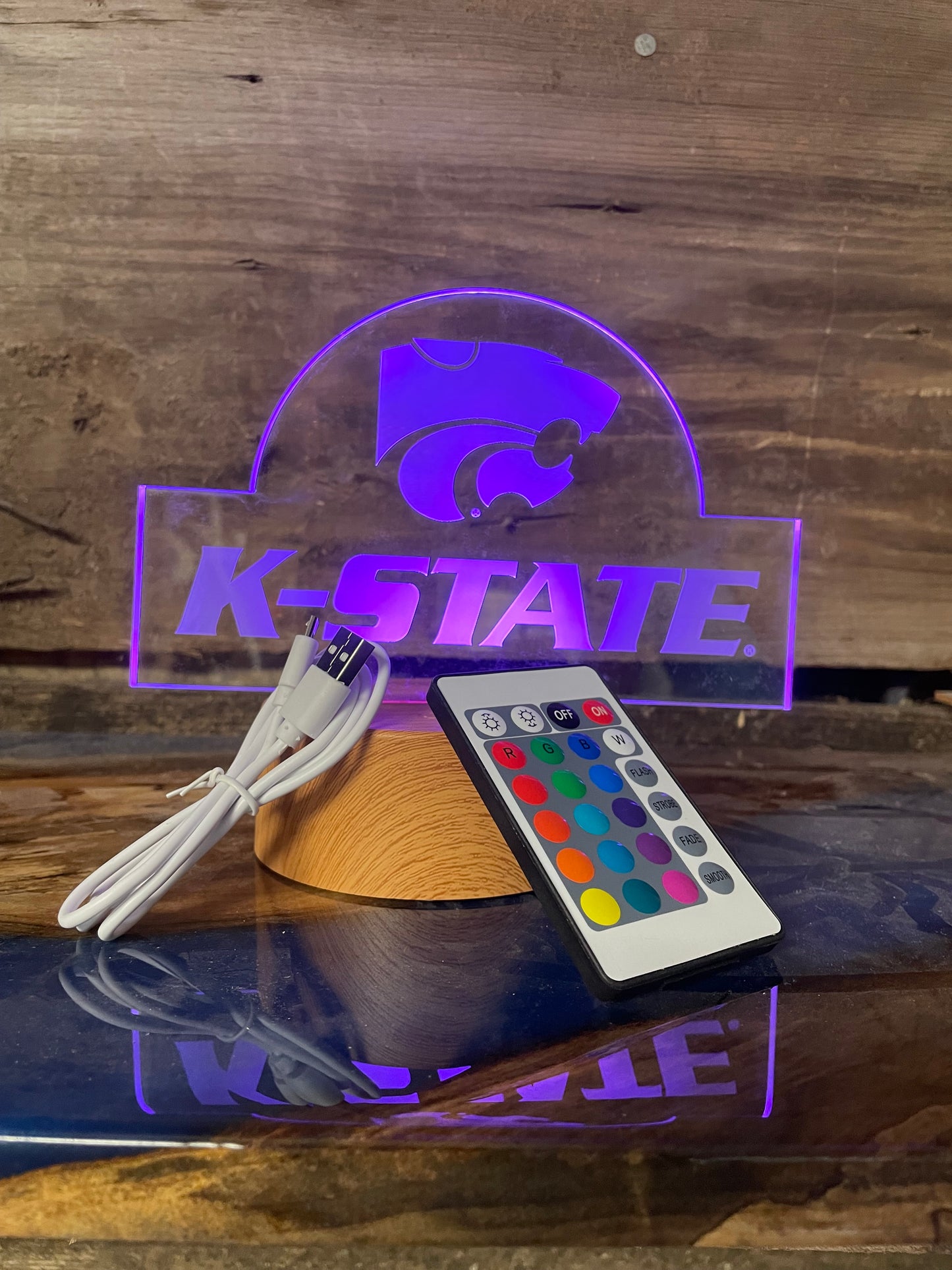 K-State LED Light up Acrylic Light