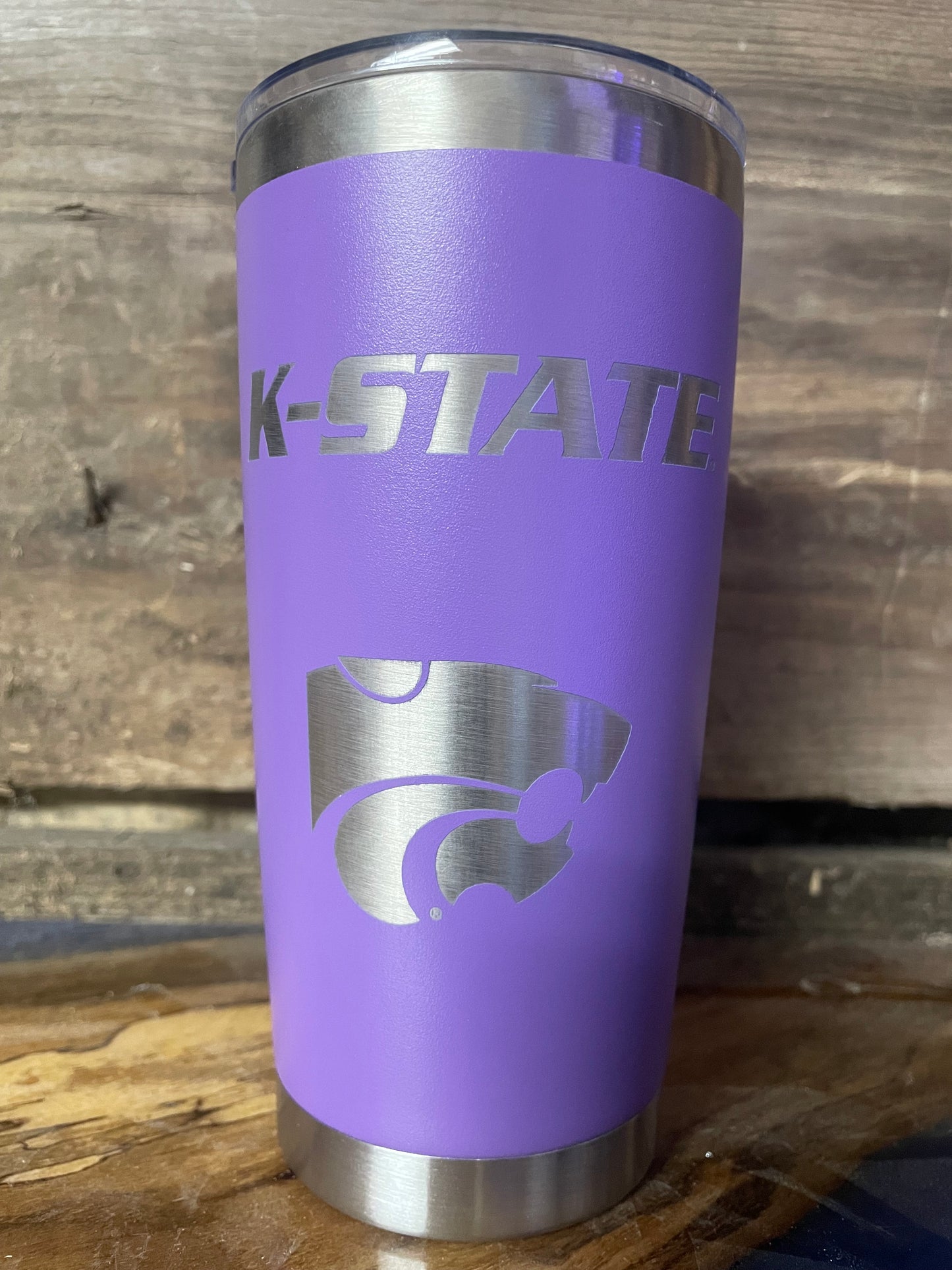 20 oz K-State with Power Cat Tumbler