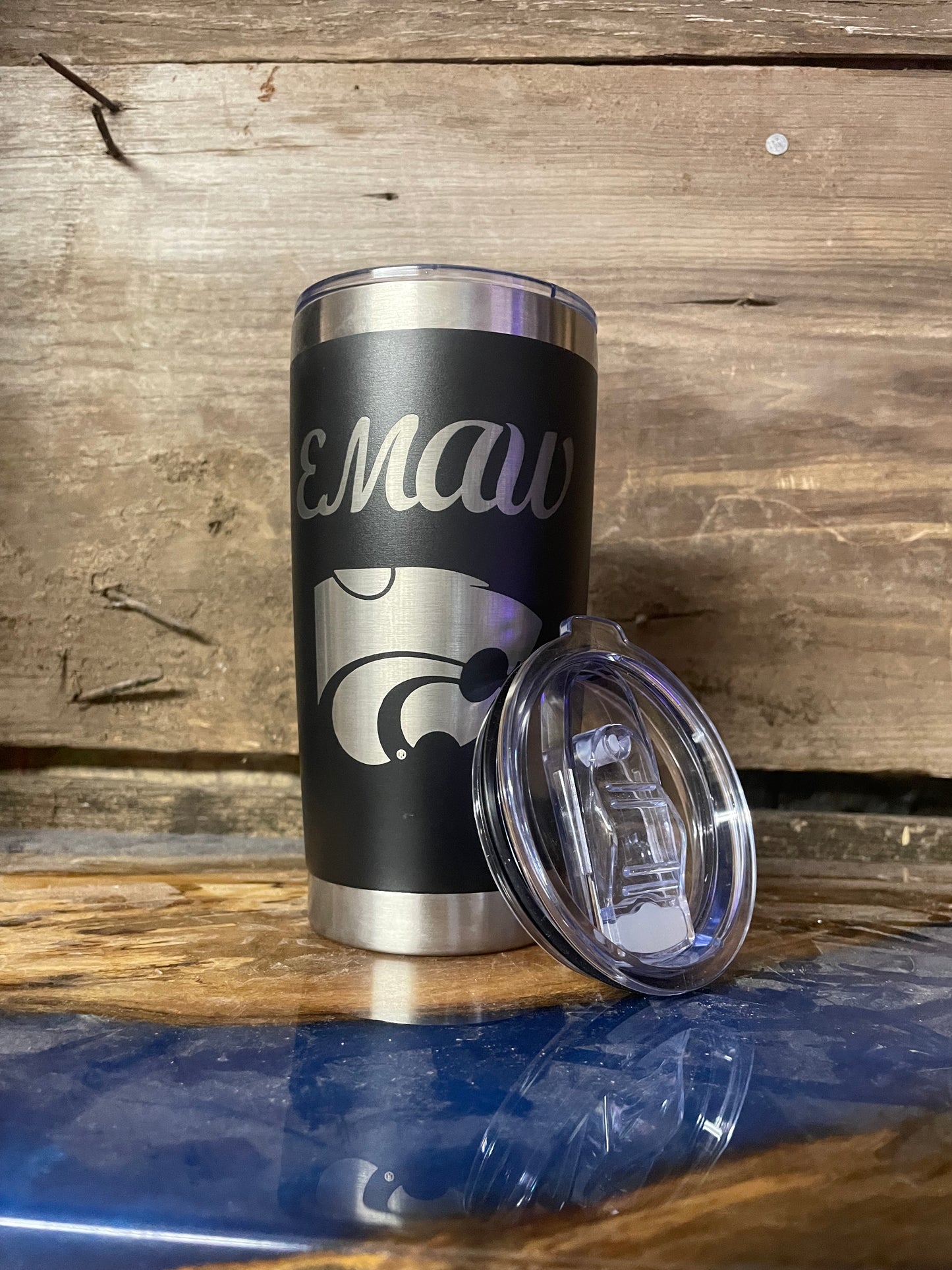 20 oz Power Cat and EMAW Tumbler