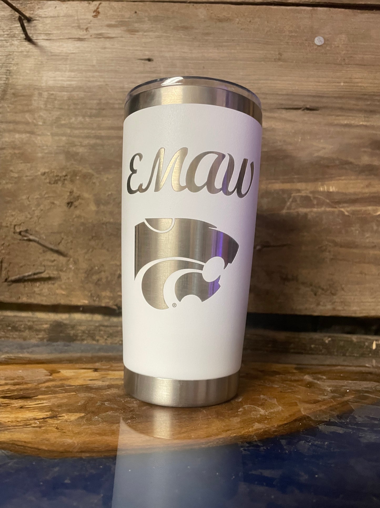 20 oz Power Cat and EMAW Tumbler