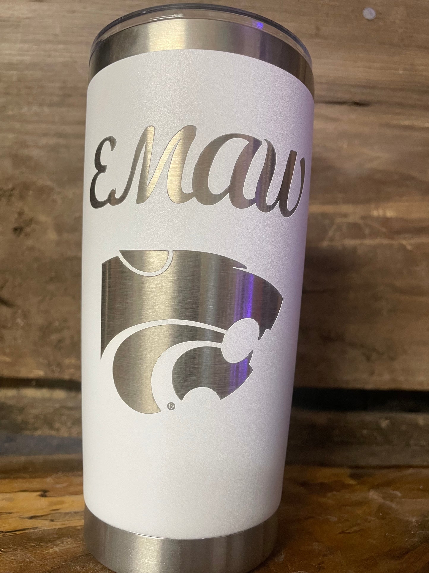 20 oz Power Cat and EMAW Tumbler