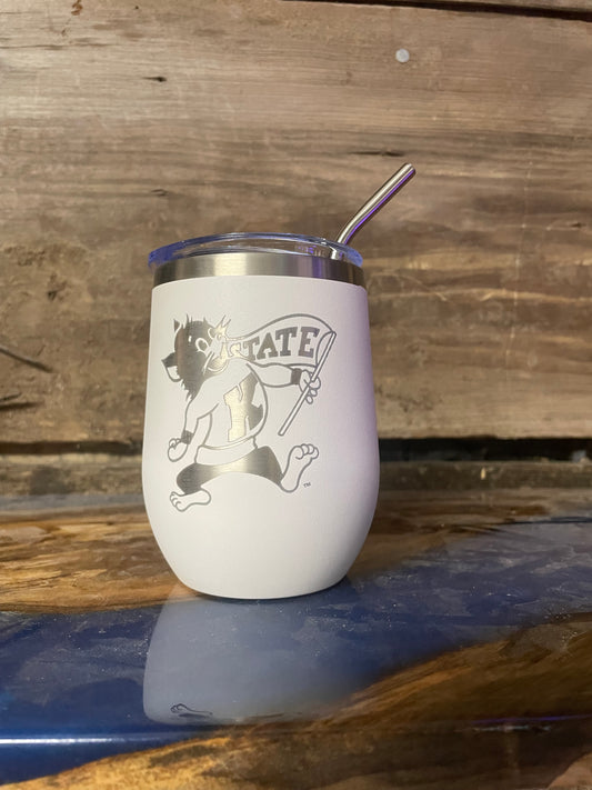 12 oz Willie the Wildcat Tumbler