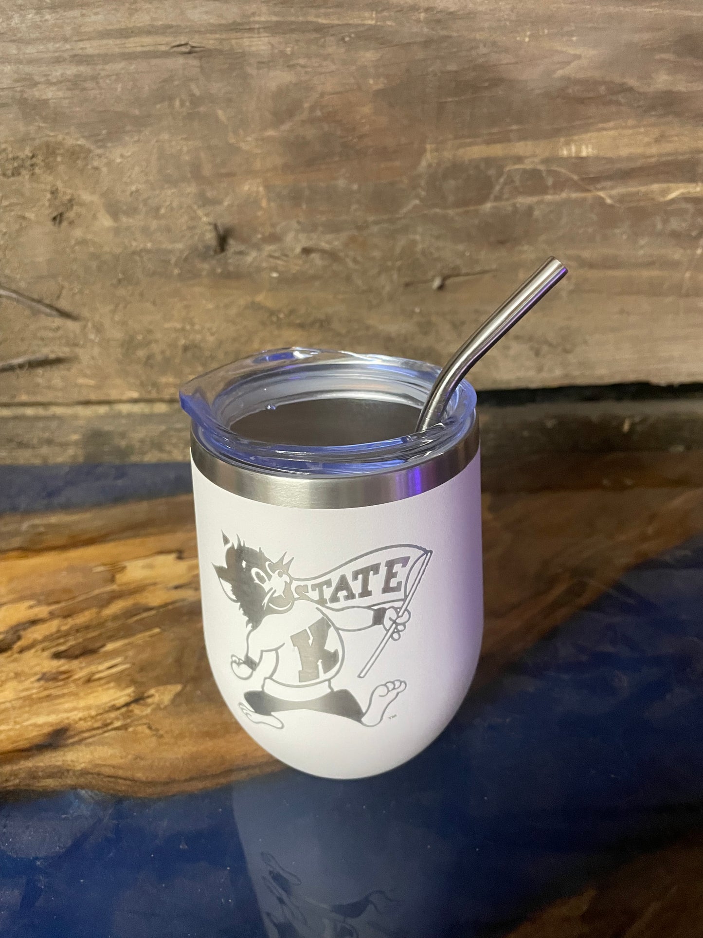 12 oz Willie the Wildcat Tumbler