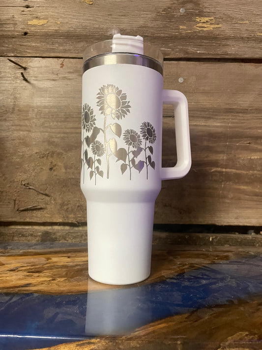 Sunflower 40oz Tumbler