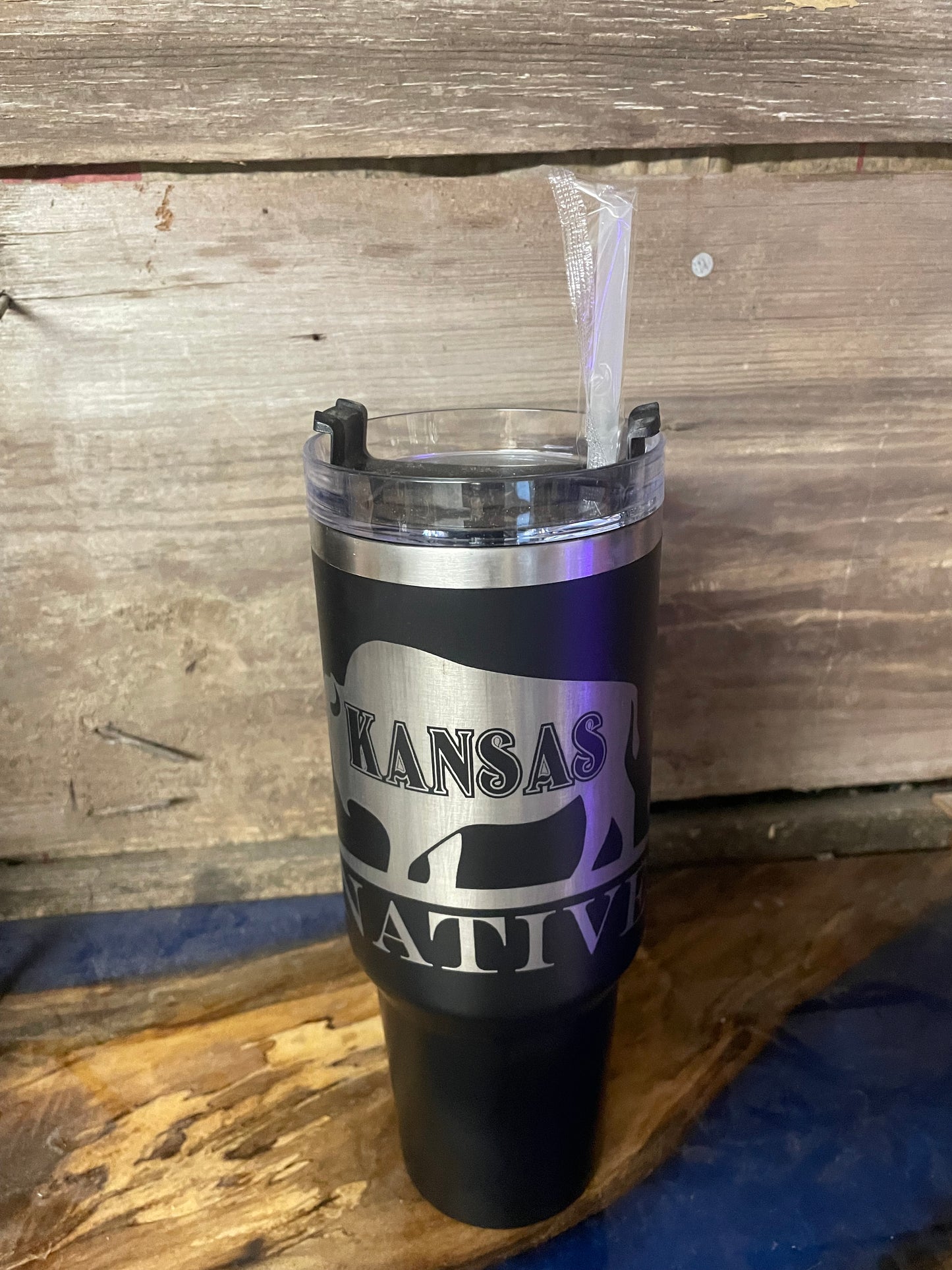 Bison Kansas Native 40oz Tumbler