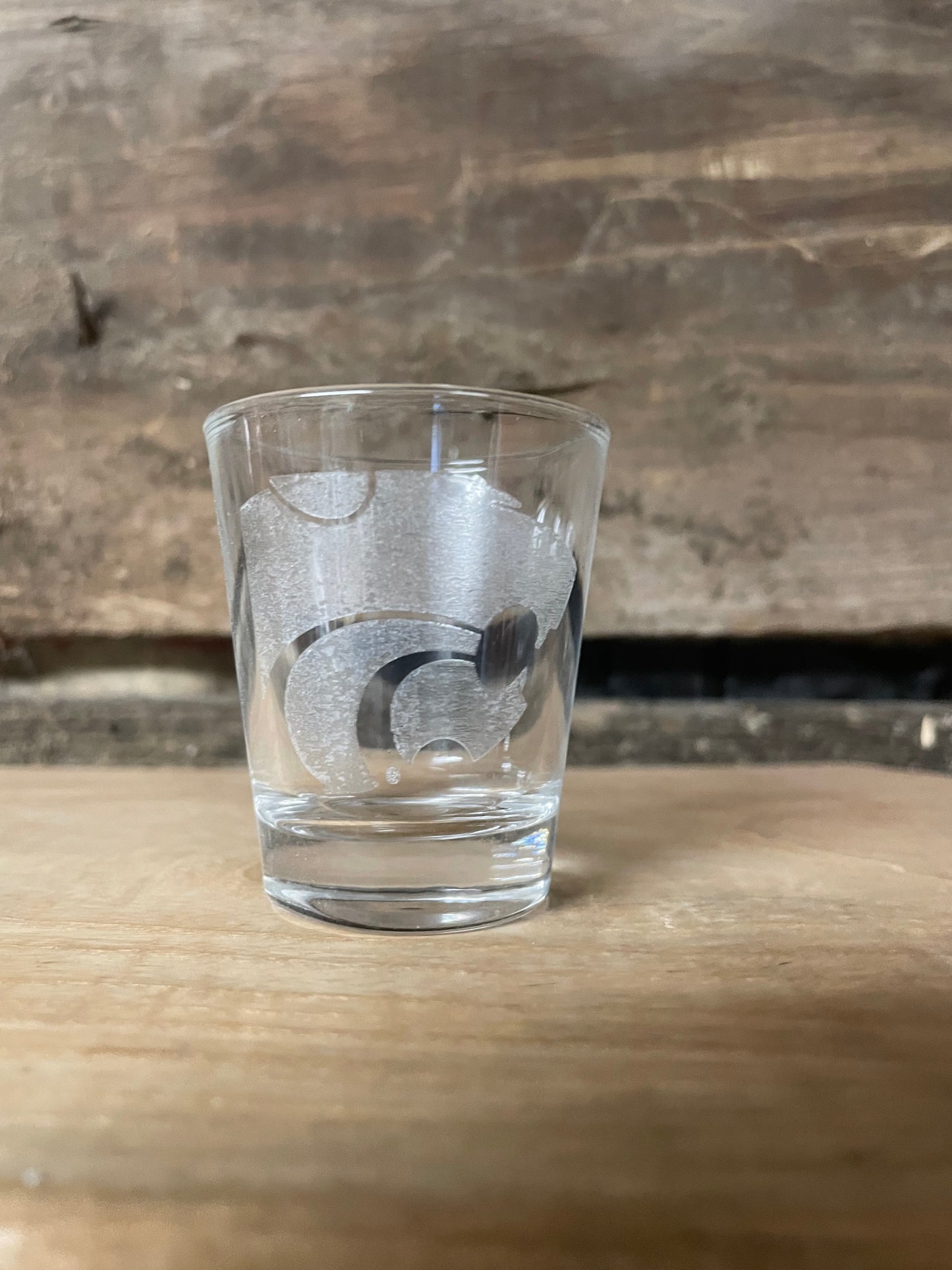 K-State Power Cat on 1.75oz shot Glass