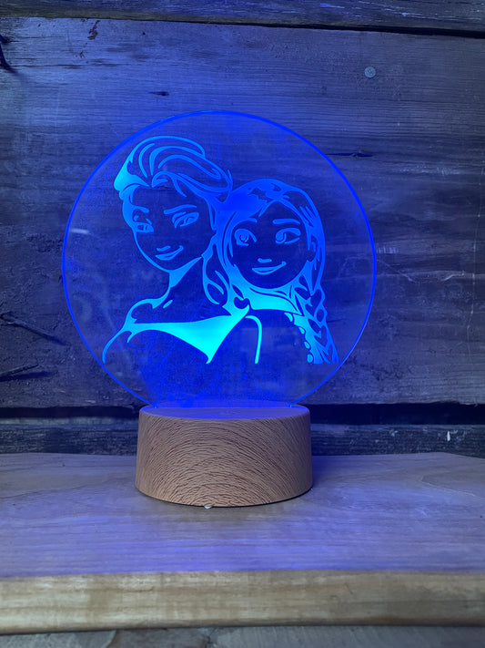 Frozen LED Acrylic Sign