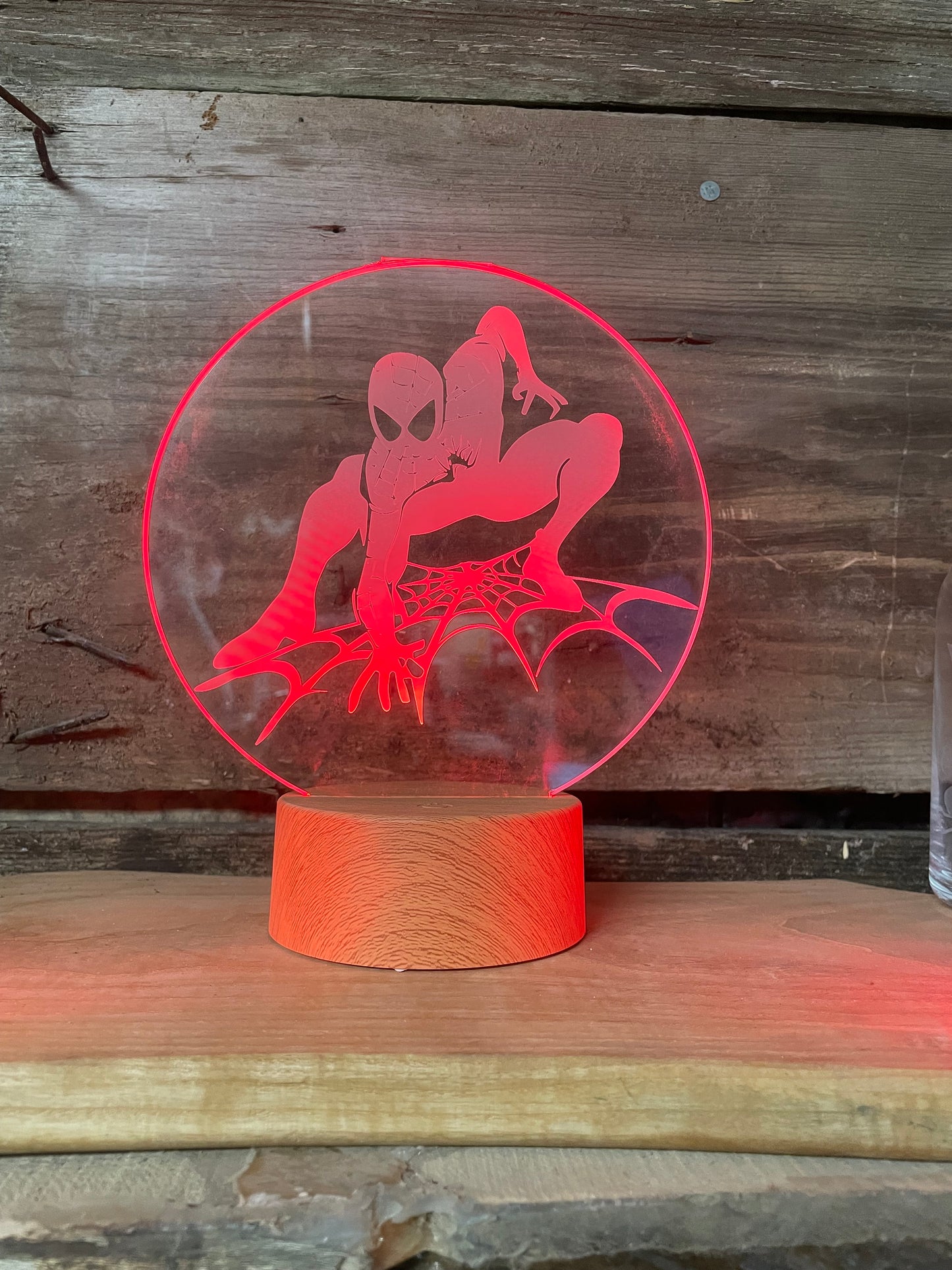 Spidey LED Acrylic Sign