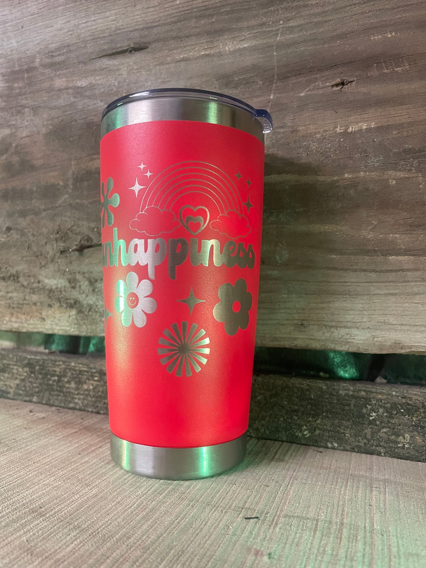 Manhappiness Retro Tumbler