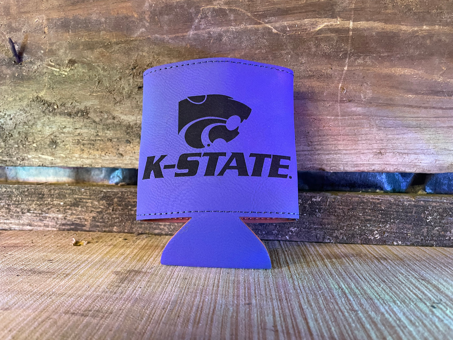 K-State Laser Engraved Coozy