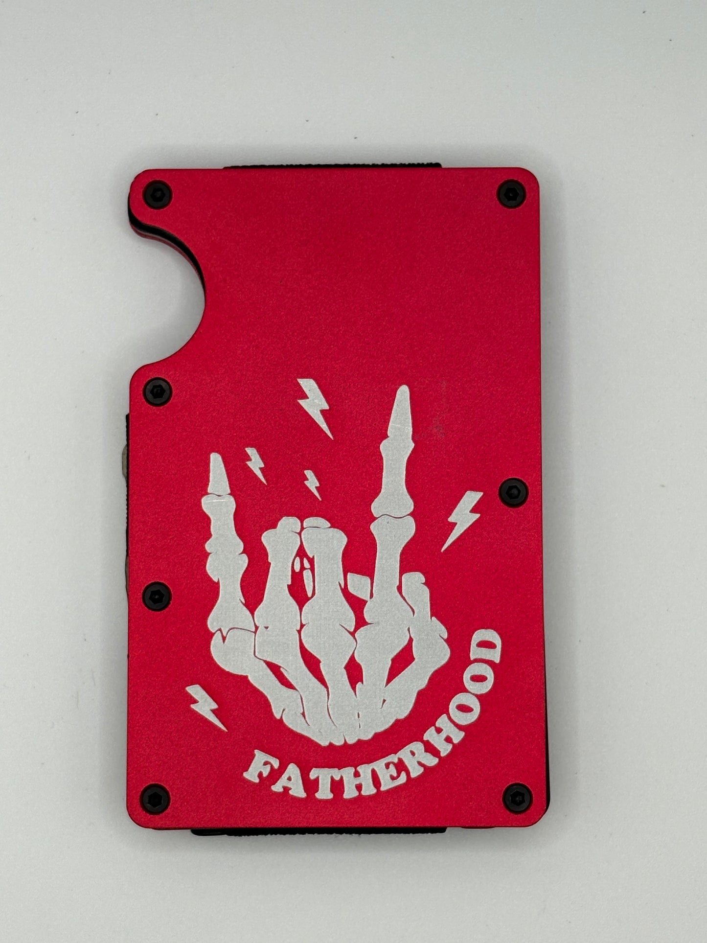 Aluminum Laser Engraved Wallet